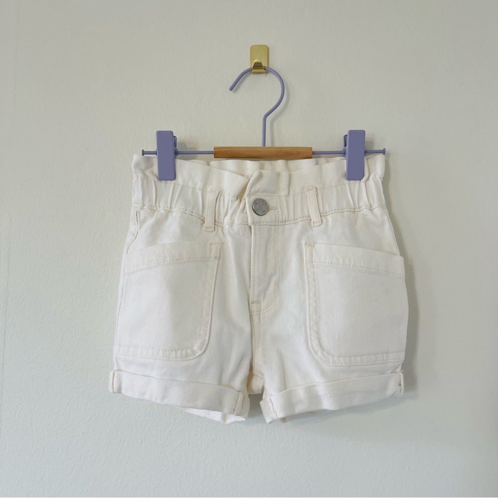 Gap Paper Bag Mom Jean Shorts
